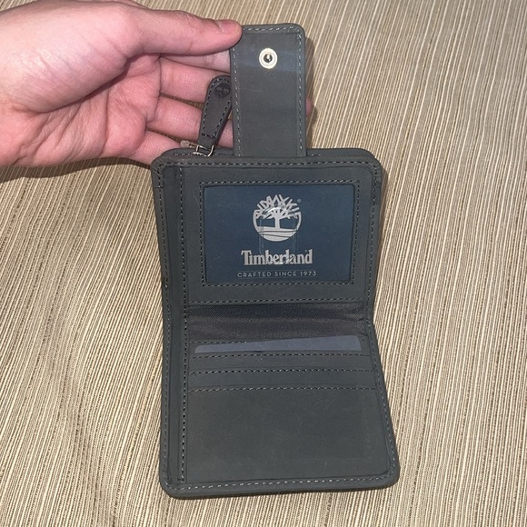 Timberland Genuine Leather Wallet Grey new with tags castle rock - Picture 12 of 15